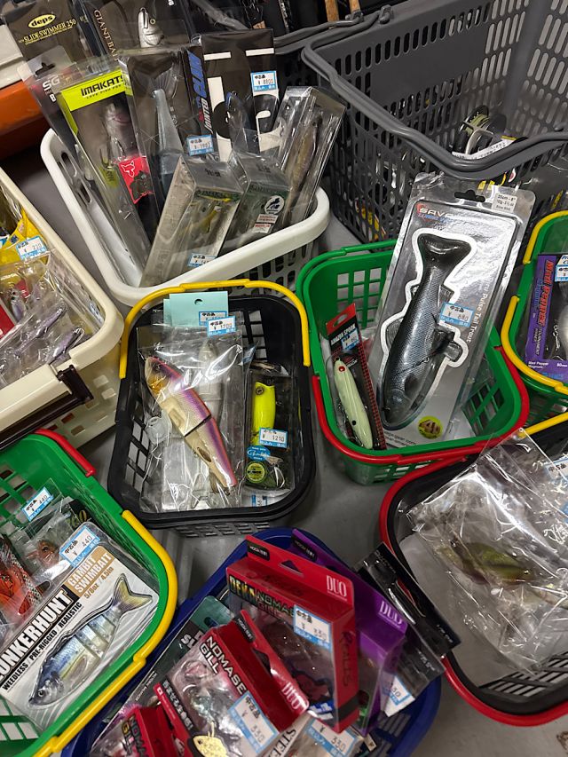 中古品買取しました！